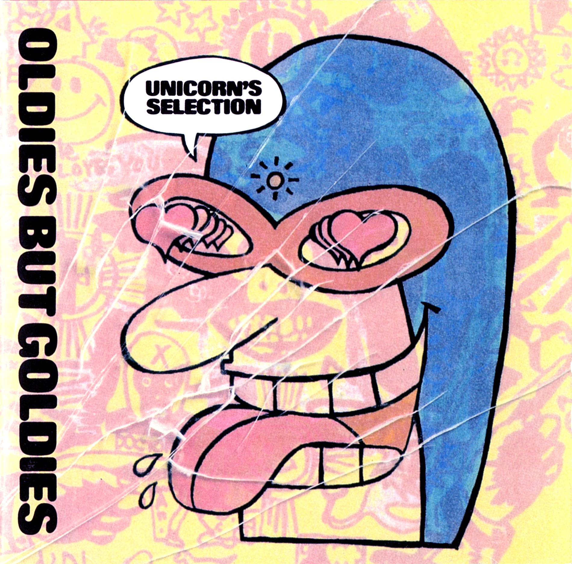 オムニバスアルバム『OLDIES BUT GOLDIES 〜UNICORN'S SELECTION (オールディーズ・バット・ゴールディーズ  〜ユニコーン・セレクション)』高画質CDジャケット画像